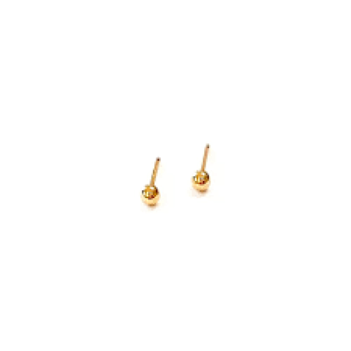 Earrings Ball Top