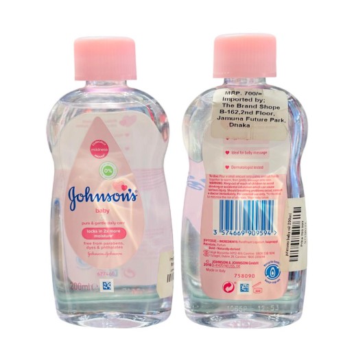 Johnson Baby Oil