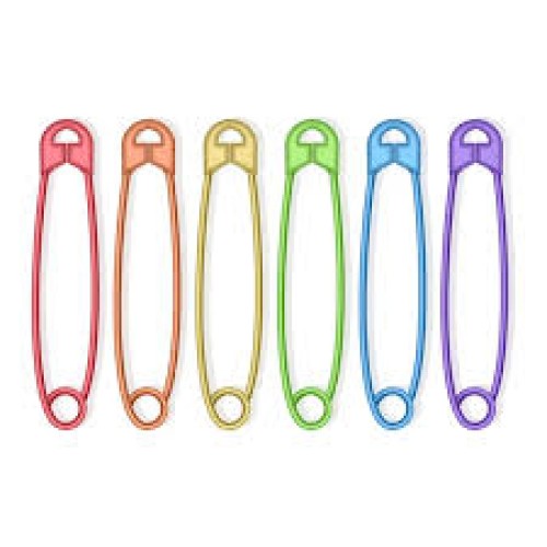 Safety pin Colouring