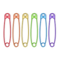 Safety pin Colouring